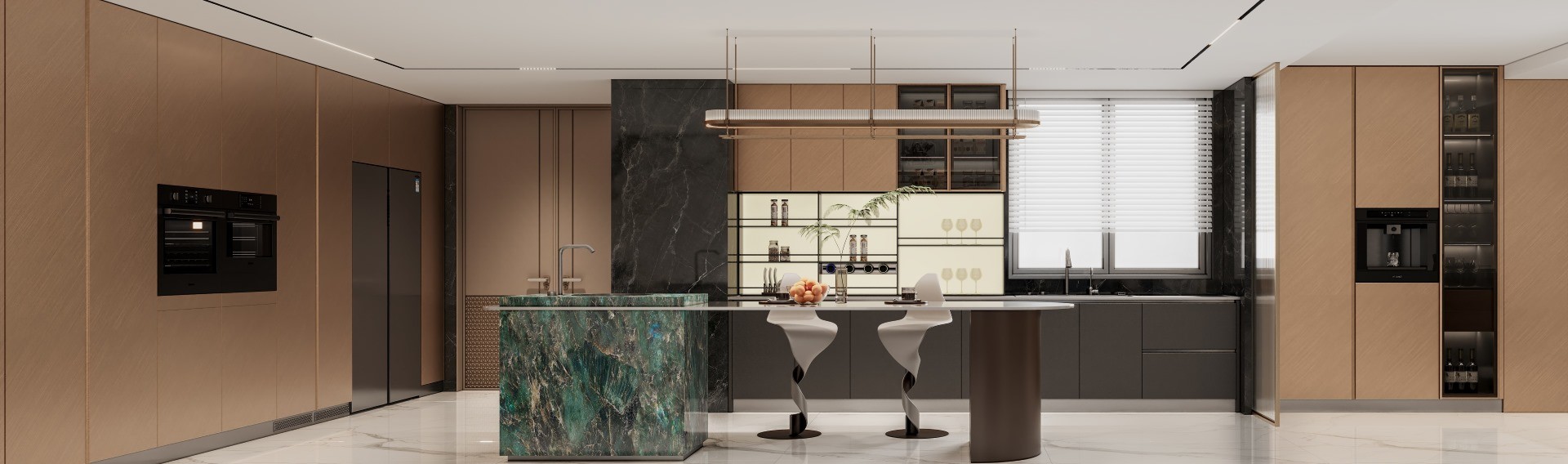 qualidade Armário de cozinha moderno fábrica