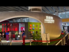 Gabinete Fadior SS com cores vibrantes e balcão de rock-patten