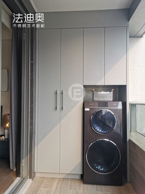 Modelo contemporâneo Balcão de aço inoxidável Unidade de armazenamento Impermeabilização